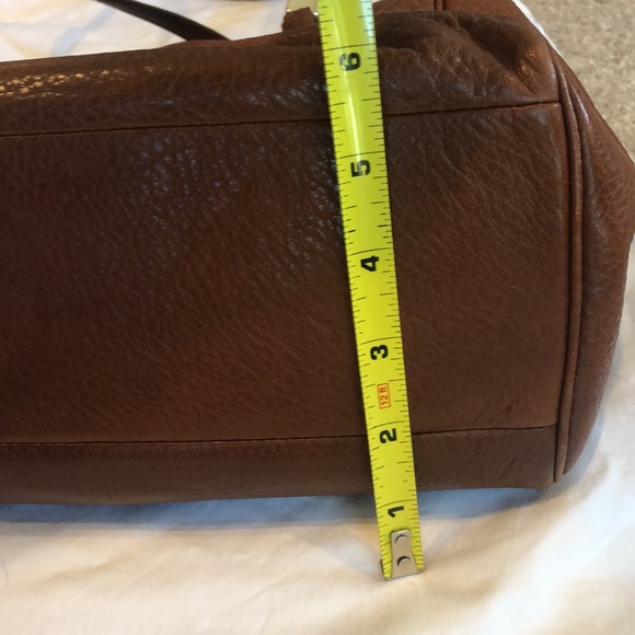 Coach Madison Kimberly leather carryall in cognac - Picture 8 of 9